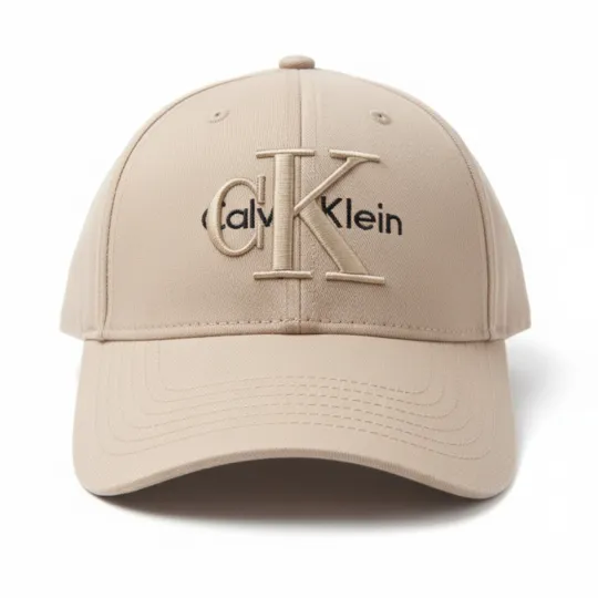 Calvin Klein Beige Cap – Iconic CK Logo